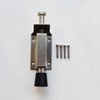 Stainless Steel Door Stopper Spring Loaded Telescopic Step On Door