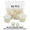 347347 60PCS Retainer Nut Fasteners, Headlamp Grille Clips