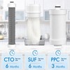 FAURANT NSF/ANSI 42 Replacement Filter for OM-CF03 Countertop Water Filter