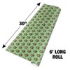 GRAPHICS & MORE Muddy Dog Paw Print Pattern Gift Wrap