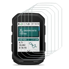 Ranyi [5 Pack] for Garmin Edge MTB Screen Protector, HD Clear Full Coverage Anti Scratch Bubble Free Soft TPU Screen Protector Protection Film for Garmin Edge MTB Rugged GPS Bike Computer