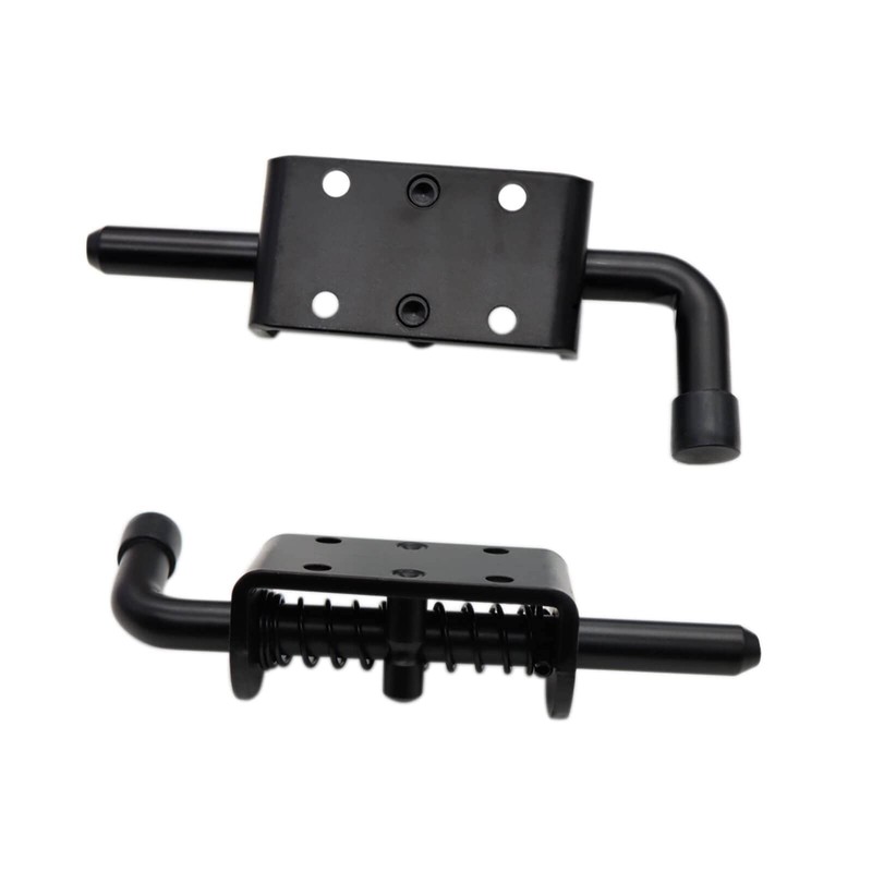 2 Packs 6 Inch Spring Loaded Barrel Bolt Latch Pin,