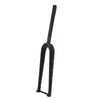 Bike Front Fork Carbon Fiber 100mm Opening Matte Straight Tube