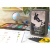 Idena 20123 Triple Pencil Case with 3 Zip Compartments Skateboard