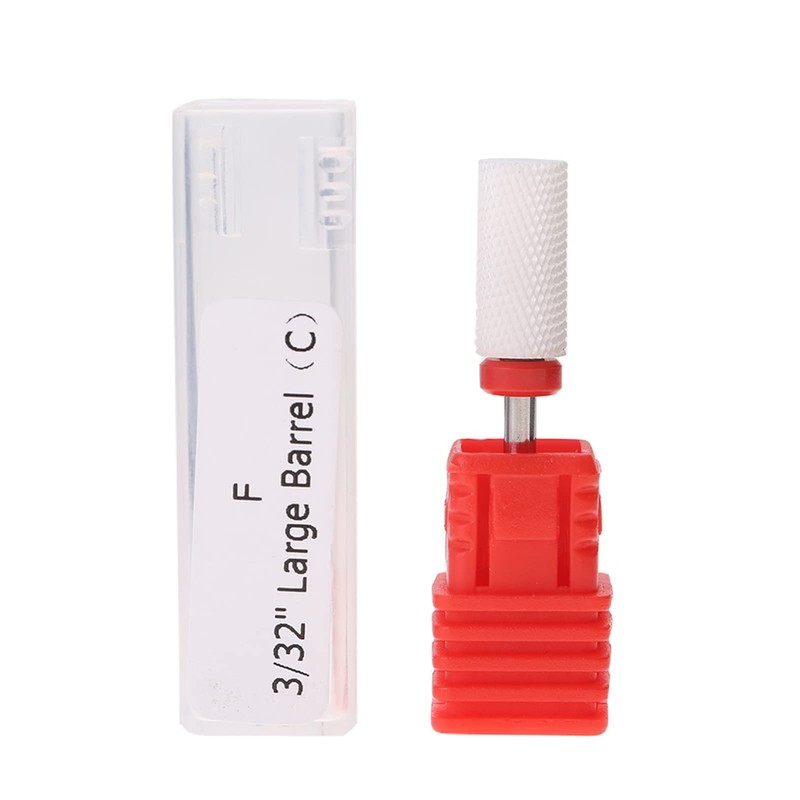 Ceramic Nail Drill Bit Ceramic Cutter with Display Base Nail