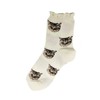 Paul & Joe Women's Low Crew Socks, white (off-white)