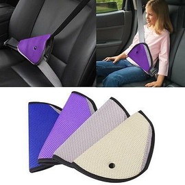 [4 Pack] Eximtrade Car Children Toddler Seat Belt Safety Harness Reposition Strap Positioner (Blue)