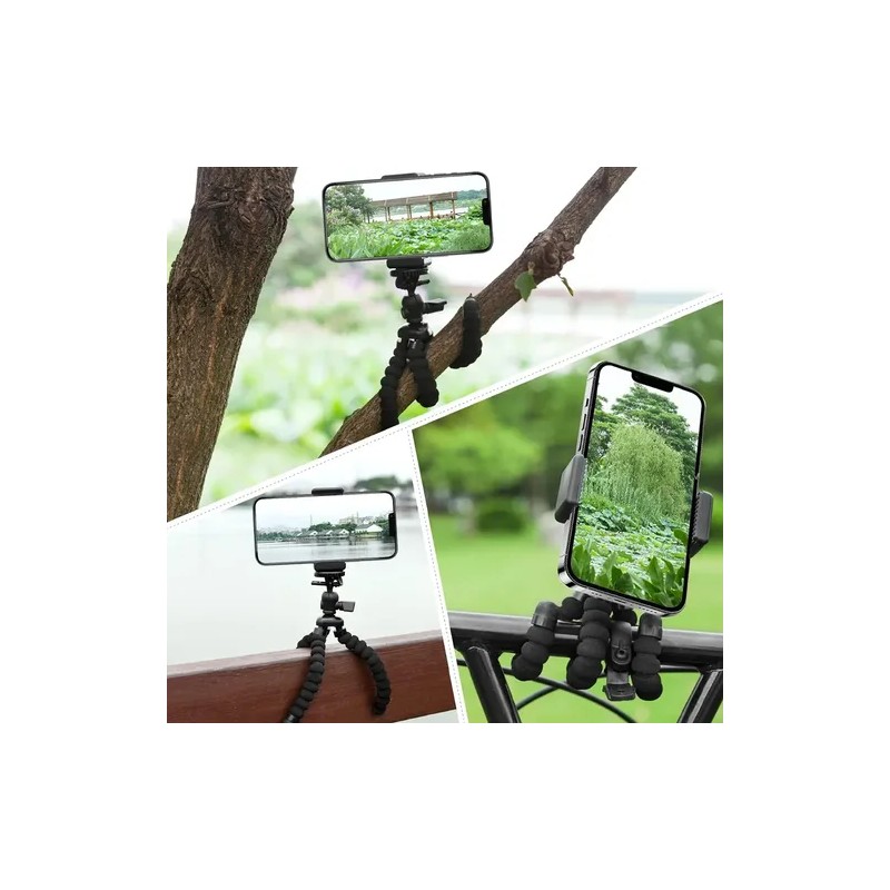 Tripie Flexible Celular Camara Soporte Universal Portatil