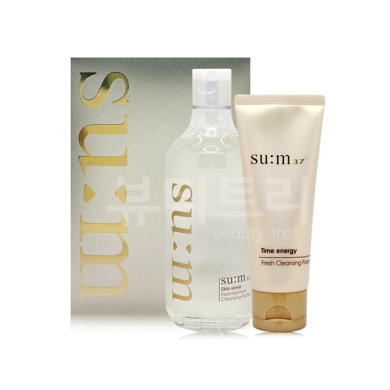 Sum37 Skin Saver Essential Pure Cleansing Water 400ml + Foam