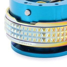 NRG Innovations SRK-210NB-MC Gen 2.1 Steering Wheel Quick Release + LED Keychain Flashlight