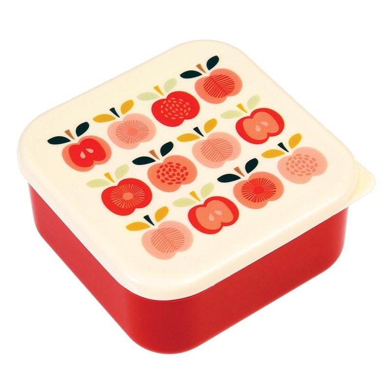 Vintage Apple Snack Boxes (Set of 3)
