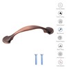 (10 Pack, CC: 3 Inch) Swiss Kelly Hardware Antique Copper