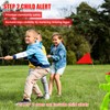 4 Pack Safety Flags with Pole, Premium Kid Alert Street