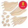 Baker Ross FX742 Pelican and Seagull Wooden Gliders - Pack