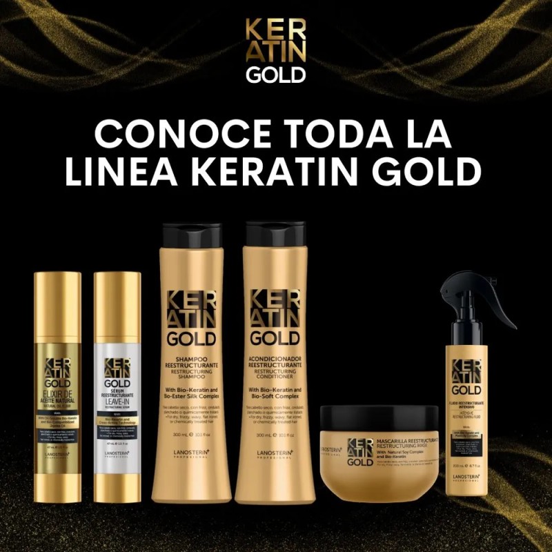Keratin Gold Mascarilla Reestructurante 300g
