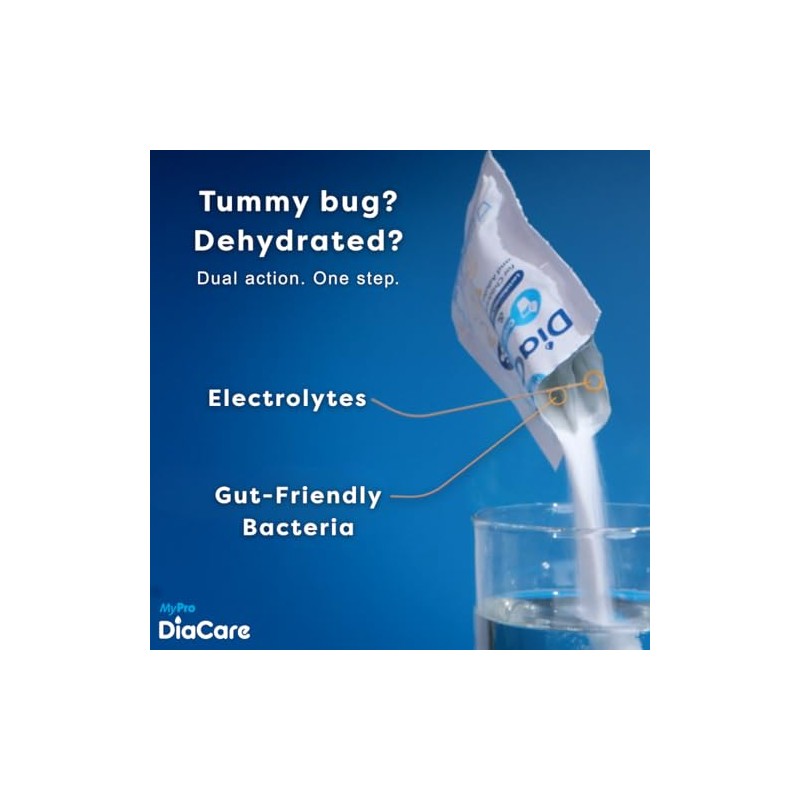 DiaCare Berry Electrolytes and Probiotic | Berry Flavour Oral Electrolyte