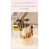 360° Rotatable Luxury Makeup Storage Case, Dustproof, Large Capacity Makeup