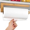 Kitchen Roll Holder without Drilling Made of FSC® Bamboo Wood