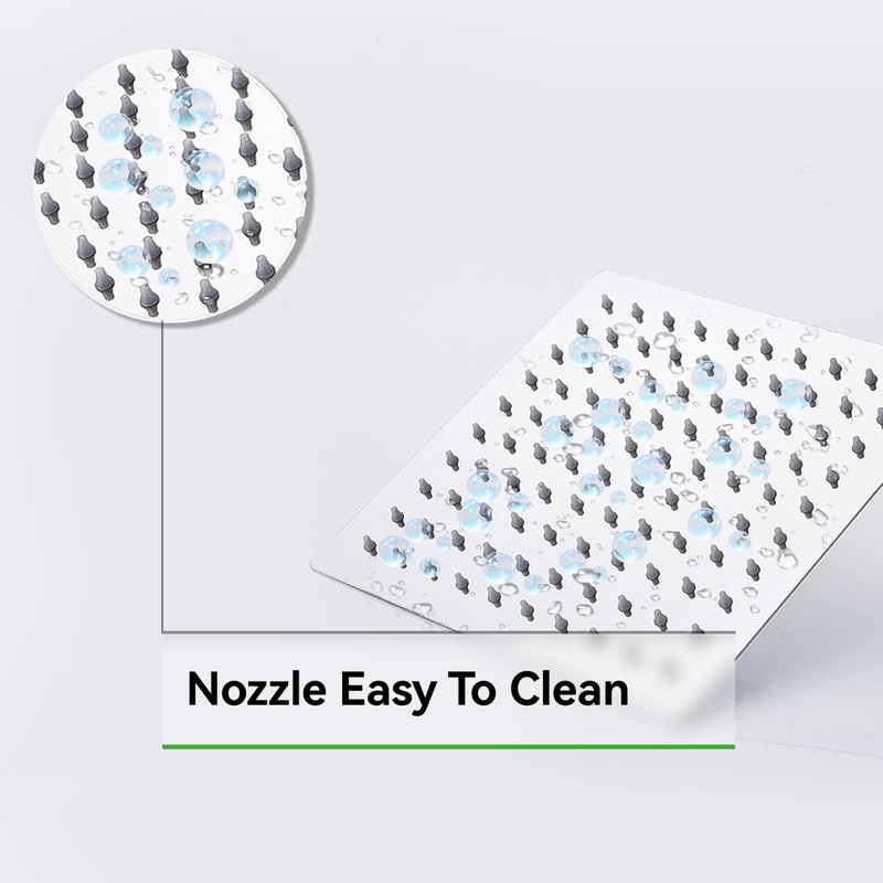 SOLVEX Rain Shower Head - High Pressure Rainfall Shower Head