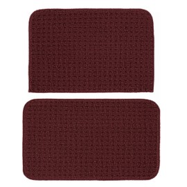 Garland Rug Herald Square 18" x 30"/24" x 40", Chili Pepper Red