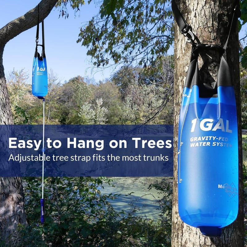 Membrane Solutions 1 Gallon Gravity Water Filter 0.1-Micron with Adjustable