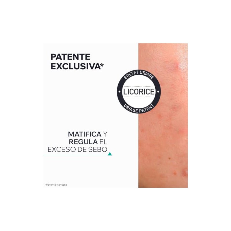 Uriage Hyseac 3-Regul+ SPF50+ 50ml - Tratamiento 2 en 1