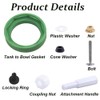 3" Toilet Tank to Bowl Gasket Kit Toilet Part Clutch
