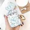 Compatiable with Airpod 1&2 Case,Hard Protective Shell with Keychain, Stylish