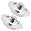 Verazquy 2PCS Universal Bath Plug Replacement – Stainless Steel Sink