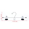 6 Quality Pants Hangers Heavy Duty Add-on Skirt/Slack Metal Hanger,
