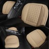 Black Panther Luxury Polyvinyl Car Seat Cover Front Bottom Seat