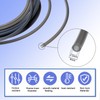 Translucent Gray PTFE Tube Kit, 2.5mm ID×4mm OD, 5M/16.4ft, Compatible