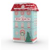Charbrew Illustrated Christmas Painted House Winter Spiced Metal Tea Tin