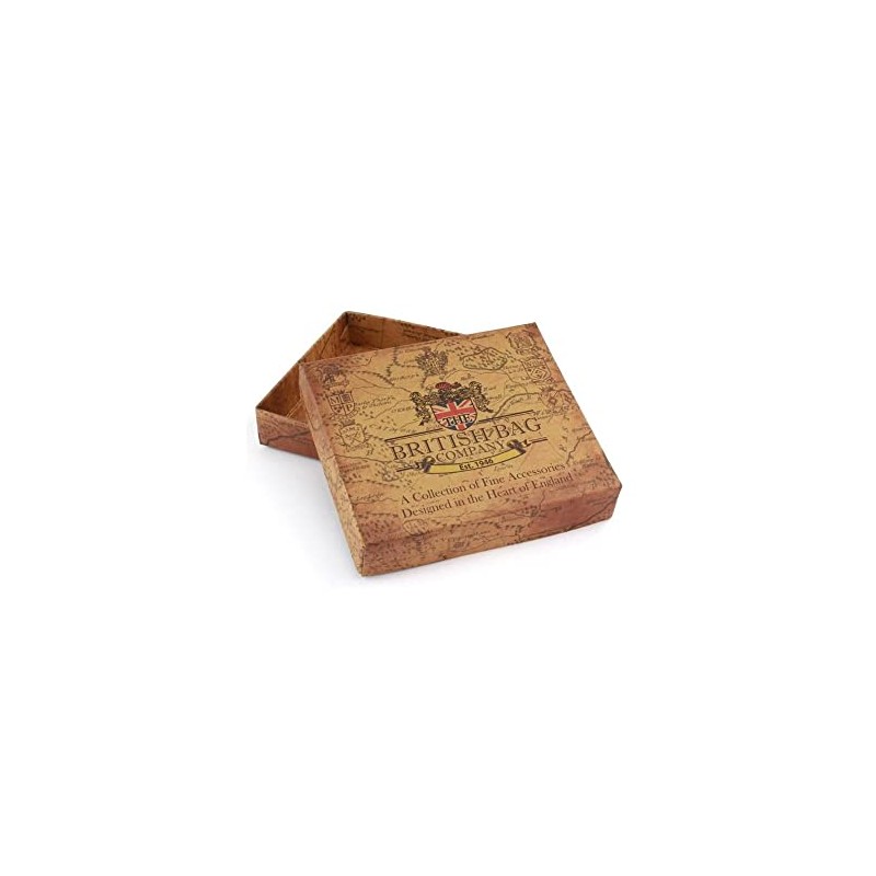 British Bag Co Mens Navigator Range Wallet Blue (Navy)