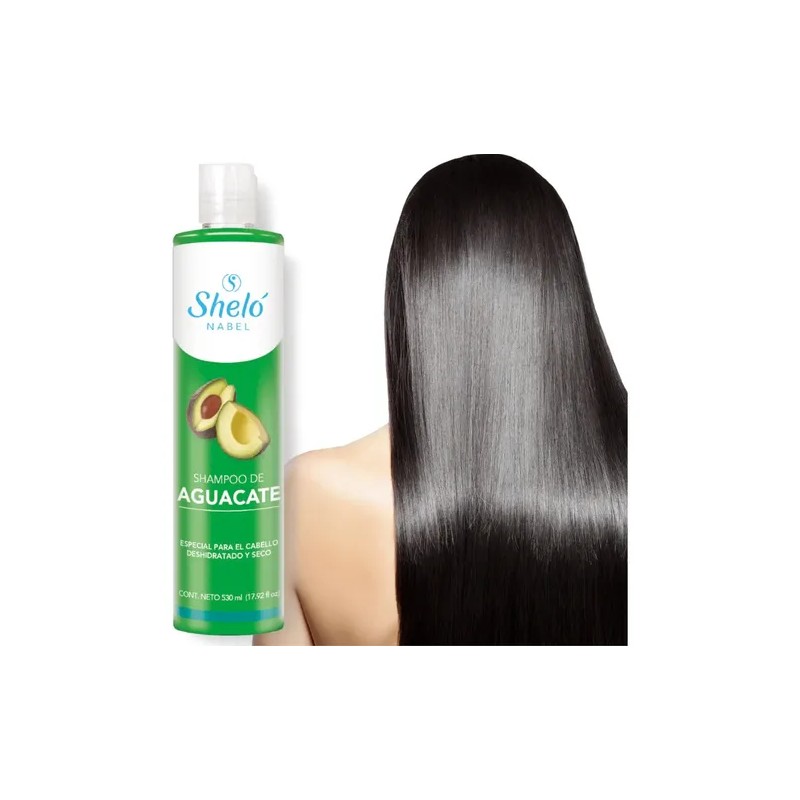 Shampoo De Aguacate Para Cabello Reseco Y Deshidratado 530ml