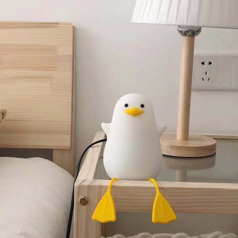 LED Night Light Cute Exquisite Touch Control USB Charging Night