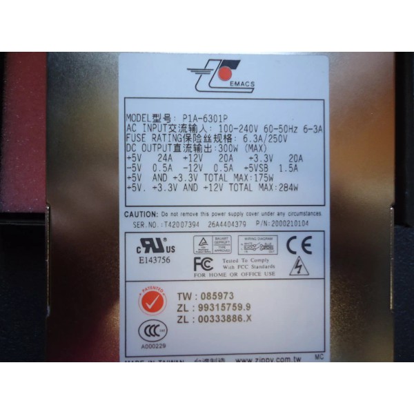 EMACS P1A-6301P EMACS Power Supply Brand New!
