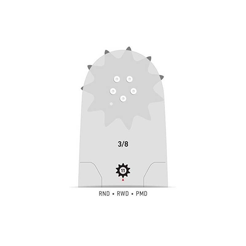 Oregon 208RNDD009 PowerCut Guide Bar, 20"