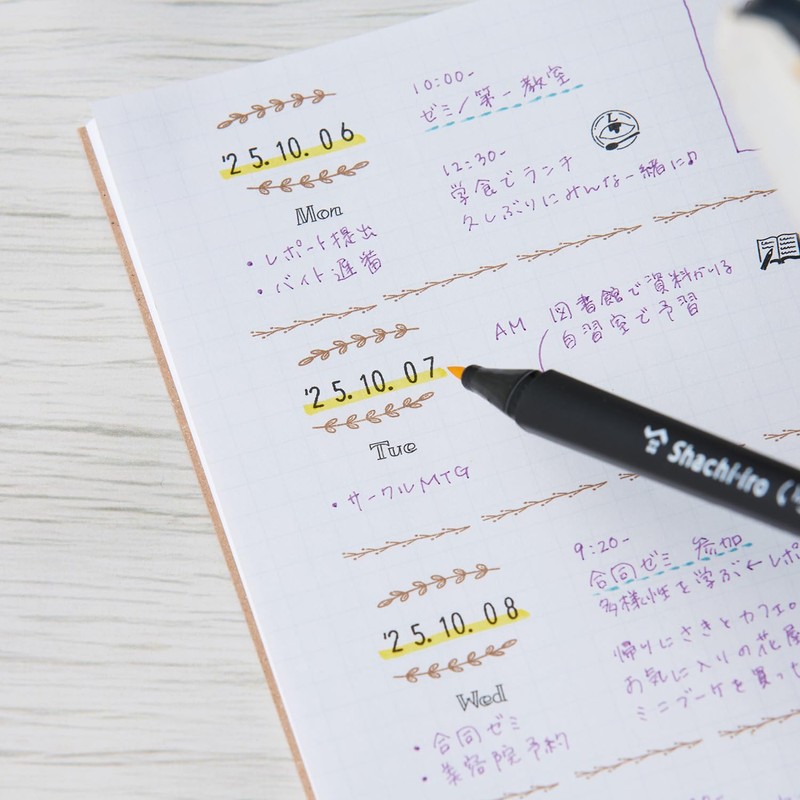 Shachihata Nototo Dater Notodater European Date PEL-DC2/H Stamp