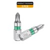 sourcing map 2pcs Phillips Screwdriver Bit PH0 1/4" Hex Shank
