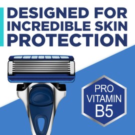 WILKINSON SWORD - Hydro 5 Razor Blades for Men | Pack of 16 Replacement Packs | Moisturising Gel and Precision Trimmer