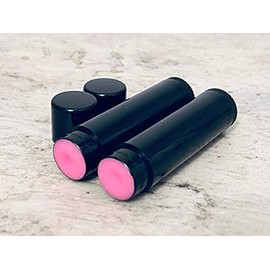 20 Strawberry Wholesale Lip Balms with Pink Tint - No Labels