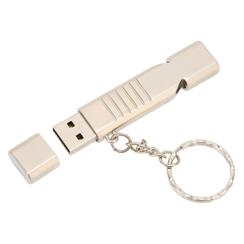 Whistle USB Flash Drives Aluminum Alloy Outdoor Waterproof USB Flash
