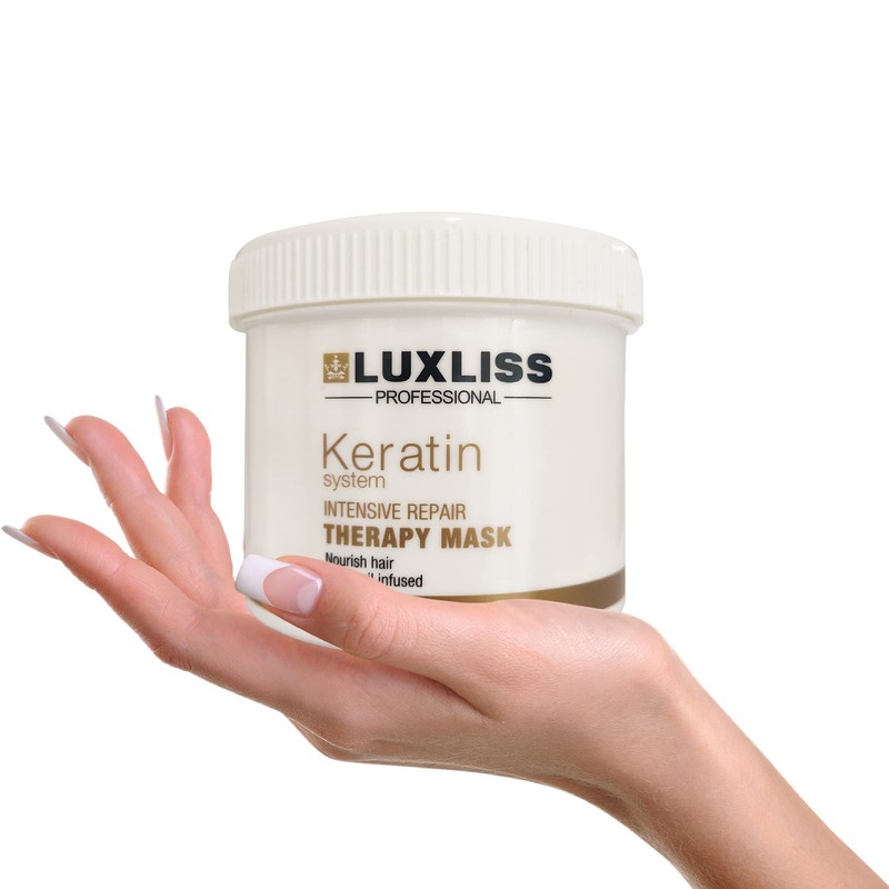 Luxliss Keratin Intensive Repair Therapy Hydrating Hair Mask for Dry