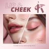 Brown Nourishing Lip Gloss, Long Wear Hydration Mini Liquid Lipstick