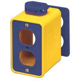 6000 1-Gang 6000 Series Portable Outlet Box 3-3/16 Inch