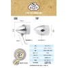 KiLEY Classic Retro Full of Charm "Bullet Light" Front/LED LM-001