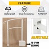 KUAFU 3FT Step Hand Rail for Outdoor Steps Compatible with