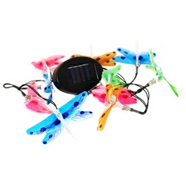 Illuminess 42000005s Fibre Optic Dragonfly String Lights (10 Pieces)