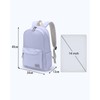 HOMIEE Lightweight Stylish Casual Backpack, Laptop Backpack Water-Resistant Daypack, Travel/School/Casual/Work